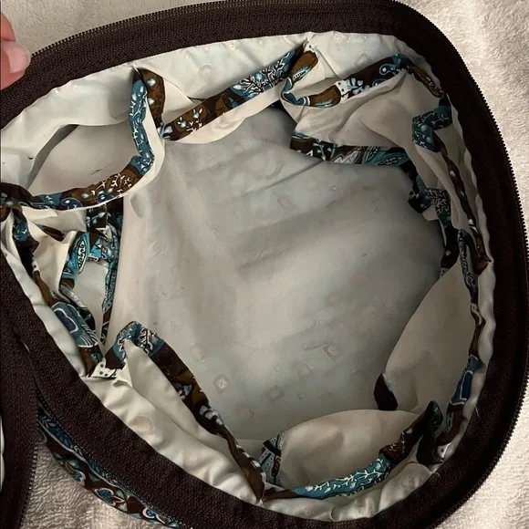 Vera Bradley Floral Quilted Cosmetic Bag - Picture 4 of 6